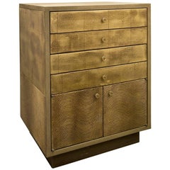 Retro French Gilded Wood Bureau by Christian Lacroix