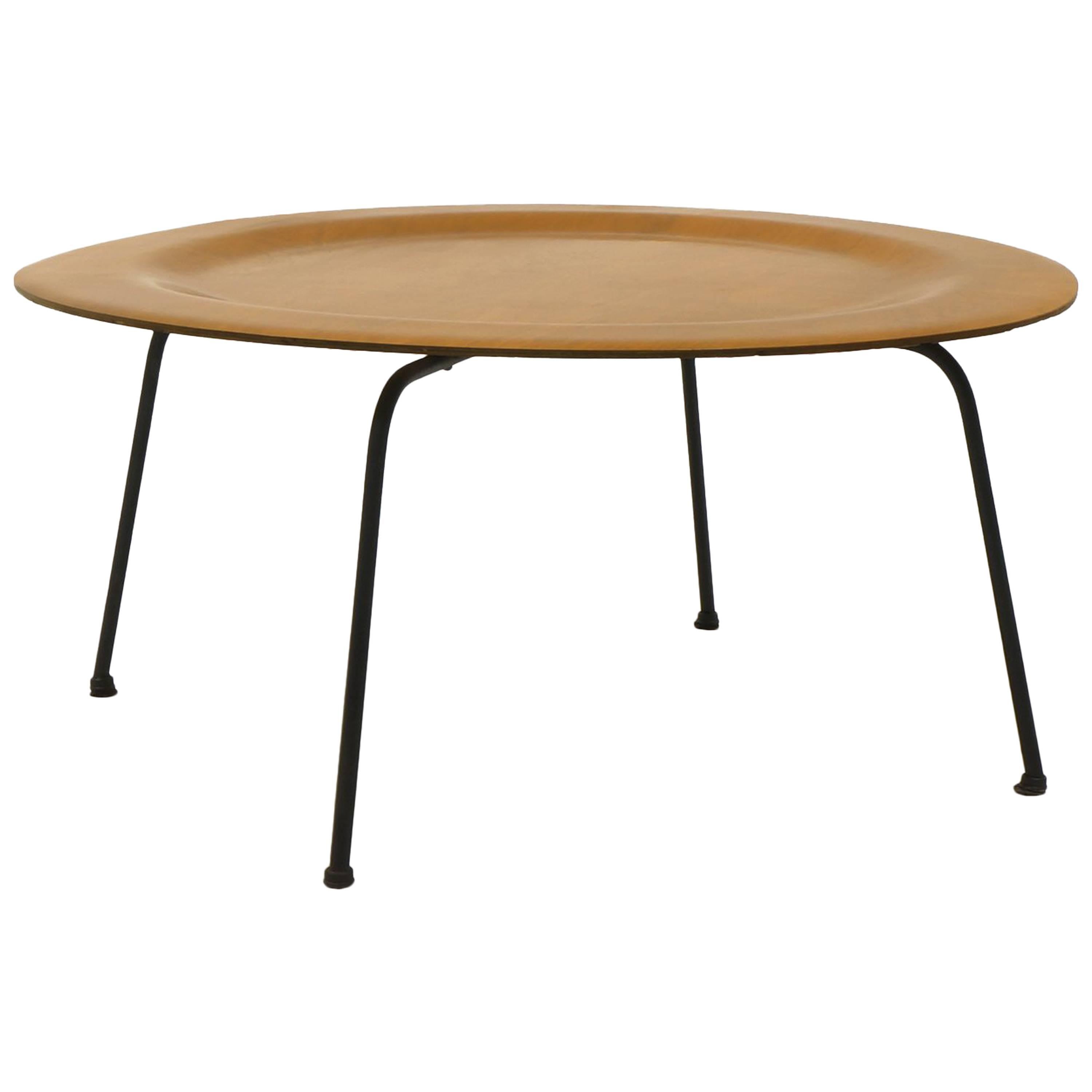 Second Generation Eames CTM Coffee Table Metal Legs, Expertly Restored