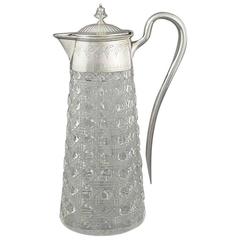 Victorian Sterling Silver Claret Jug