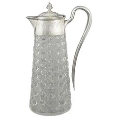 Victorian Sterling Silver Claret Jug