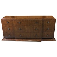 Console en bois de broussin de la collection Andre Arbus de William Switzer