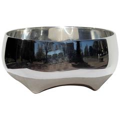 Modernist Sterling Bowl by Pampaloni