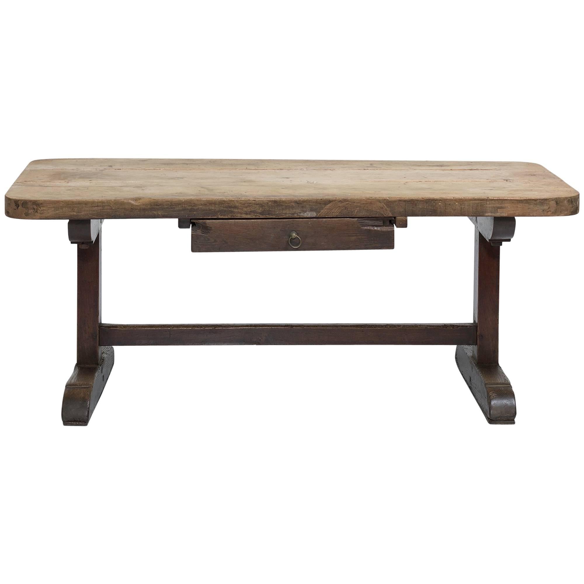 Primitive Work Table, circa 1860