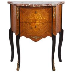 Louis XV Style Marquetry Side Table 7