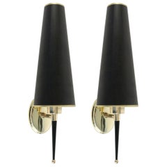 1950 Pair of Lunel Sconces