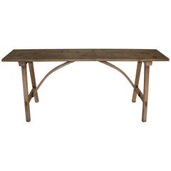 Beached Wood Narrow Console