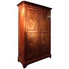 Louis Philippe Mahogany Office Cabinet, circa 1840