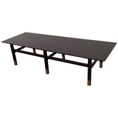 Used Ebonized Wood Coffee Table