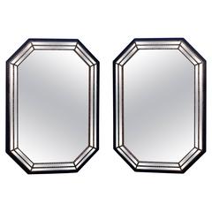 Pair of French Hollywood Regency Mirrors