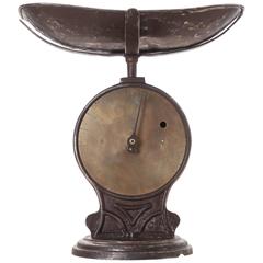 English 19th Century Spring Counter Scale