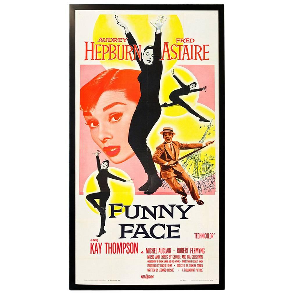 "Funny Face" Film Poster, 1957 For Sale