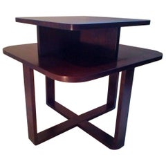 Rectangular Bentwood Coffee Table in Art Deco
