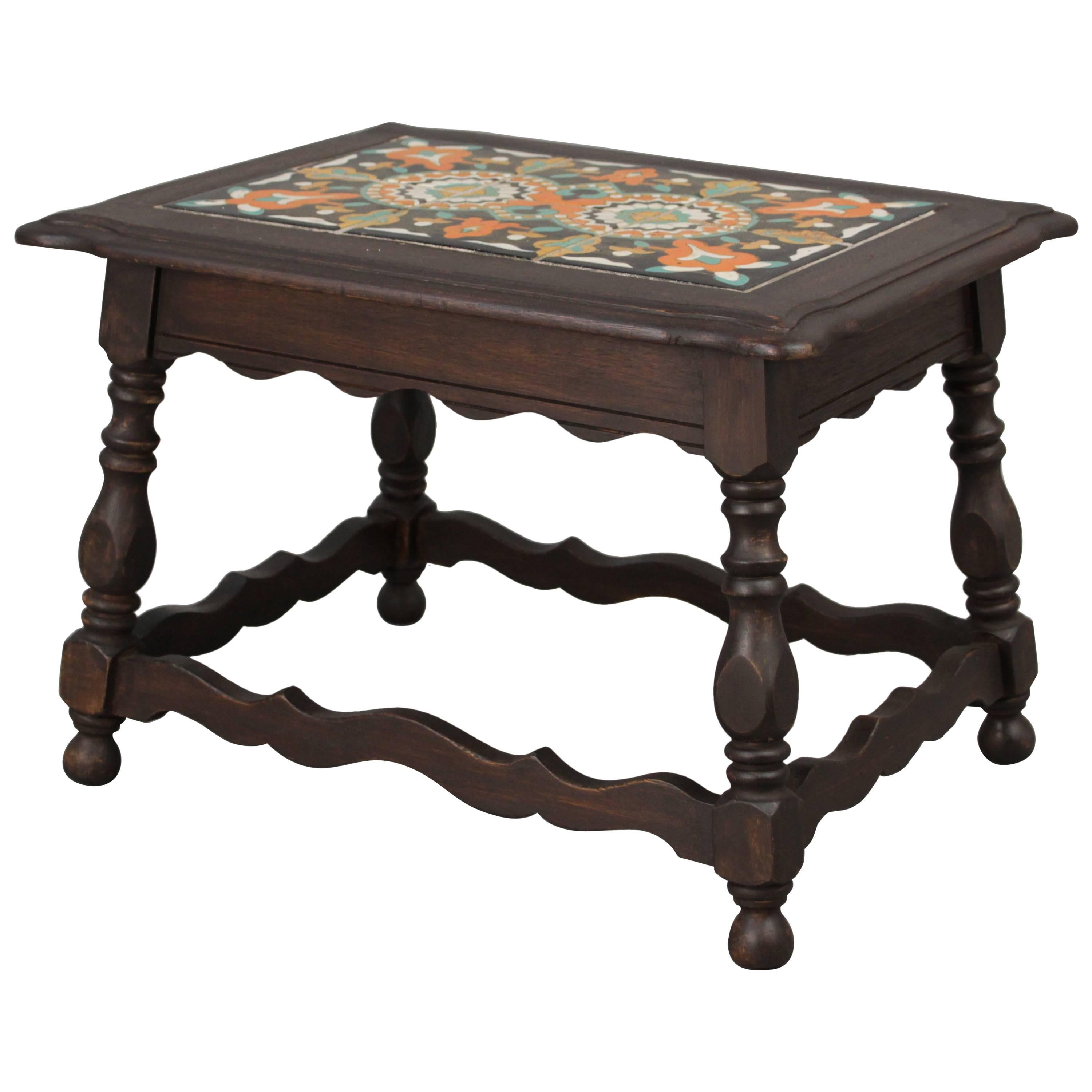 California Tile Table, circa 1930s