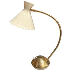 Italian Brass Table Light