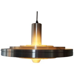 Sophus Frandsen Aluminium Fibonacci Pendant Light for Fog & Mørup Denmark, 1963