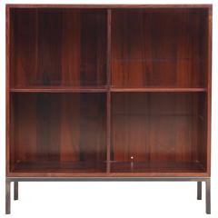 Mid-Century Modern Small Bookcase in Rio Rosewood