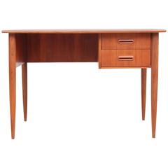 Mid-Century Modern Small Standing Desk in Teak