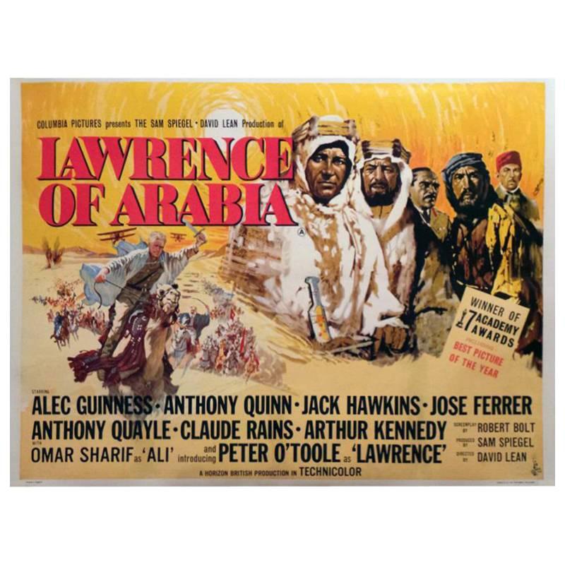 "Lawrence Of Arabia" Film Poster, 1962 For Sale