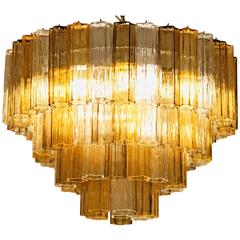 Four-Tier Tronchi Chandelier, Toni Zuccheri Attribution 8