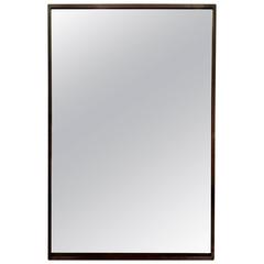 Large Rosewood Mirror by Askel Kjersgaard for Odder, Denmark, 1960s 5