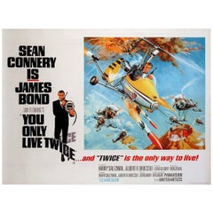 "You Only Live Twice" Film Poster, 1967