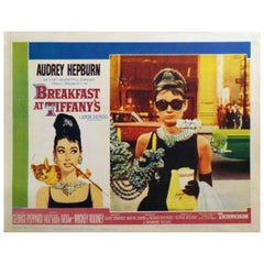 Vintage "Breakfast At Tiffany's" Film Poster, 1961