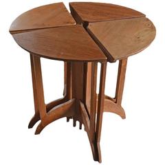 Antique Teak Wood Side Table 9