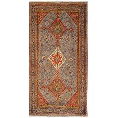 Antique Shiraz Carpet, circa 1920.