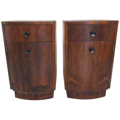 Pair of Gilbert Rohde Rosewood Nightstands 9