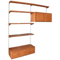 Kai Kristiansen Teak Modular Wall System