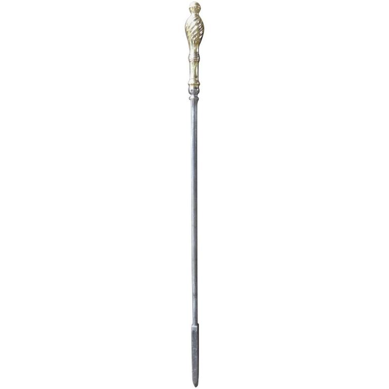 19th Century English Fire Poker Fireplace Poker For Sale At 1stdibs