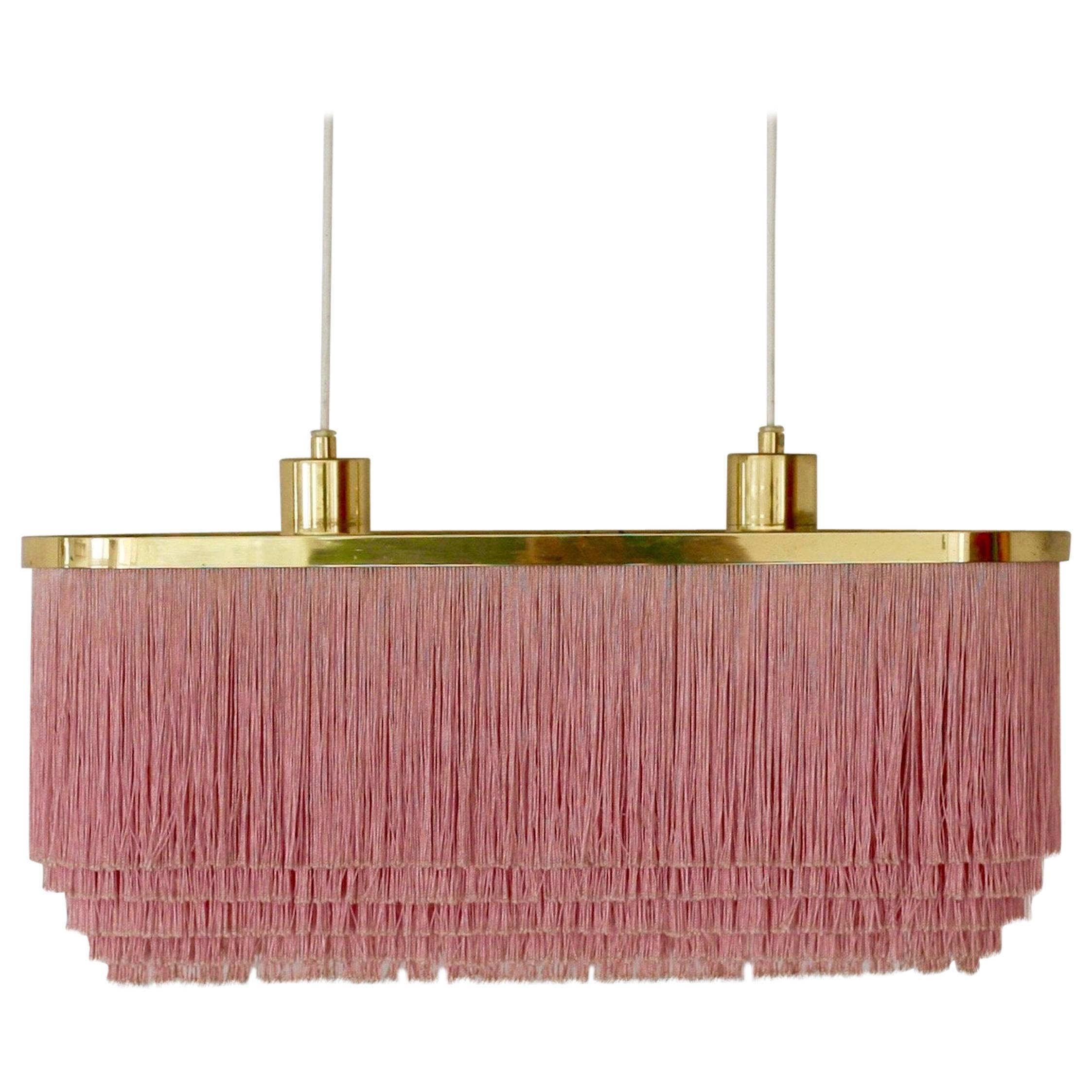 T 607 Double Fringe Lamp by Hans-Agne Jakobsson For Sale