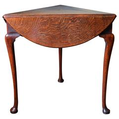 Antique 18th Century Oak Envelope Table