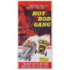 "Hot Rod Gang" Film Poster, 1958