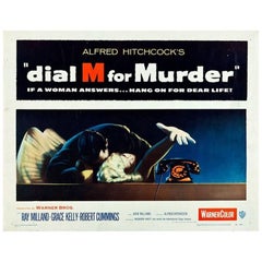 "Dial M For Murder" Film Poster, 1954
