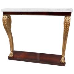 Regency Rosewood Console Table