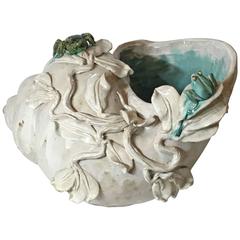 Decorative Ceramic Shell Planter 12