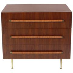 Elegant Modern Chest with Reed Wrapped Handles by T.H. Robsjohn-Gibbings 8