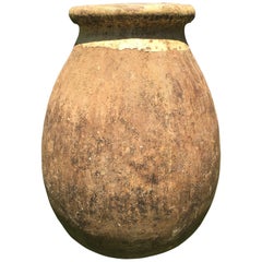 Rare Large Terracotta French Biot Pot, circa 1800