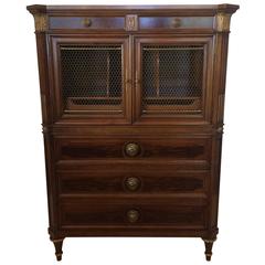 Vintage Karges tall Gentleman's Chest of Drawers 4