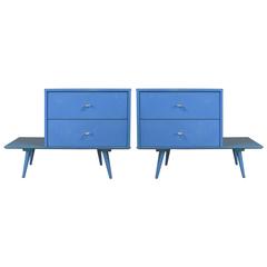 Pair of Vintage 1950s Modern Nightstands by Paul McCobb 10