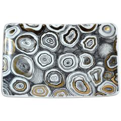 Piero Fornasetti Porcelain Fossil Dish, circa 1950s-1960s 10