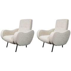 Pair of 1960s French Armchairs
