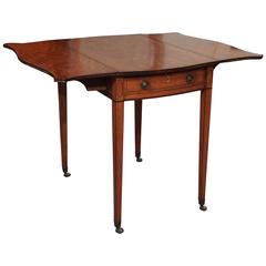 18th Century English Satinwood Pembroke Table