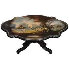 Antique English Victorian Low or Coffee Table 7