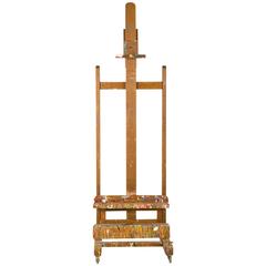 Vintage French Oak Easel 12