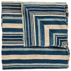 Vintage Indigo African Textile