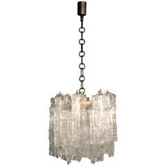 Vintage Mid-Century Modern Chandelier Designed by Toni Zuccheri for Venini