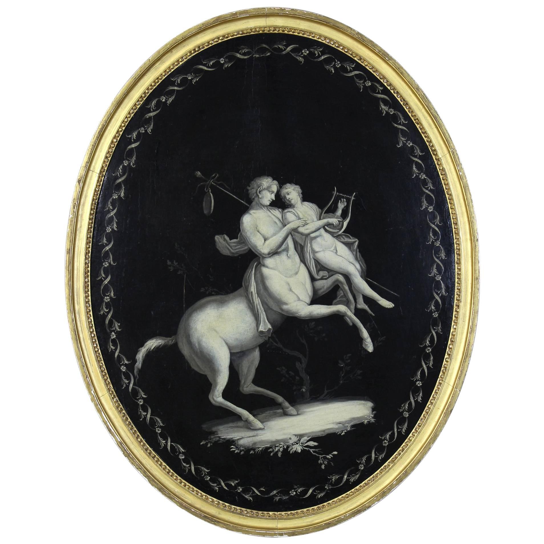Early 19th Century French Grisaille Painting