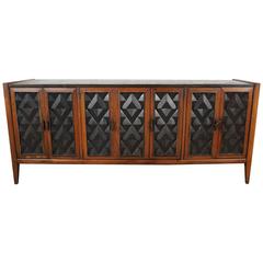 Credenza in a Brutalist Style